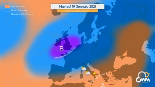 Si chiude la fase più fredda: temperature in graduale aumento